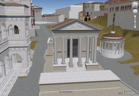 View ancient Rome in 3D with Google Earth